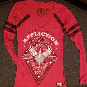 Long sleeve Affliction tee